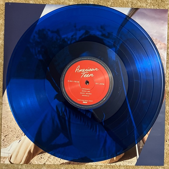 Khalid “American Teen” Blue Vinyl - Picture 6 of 8